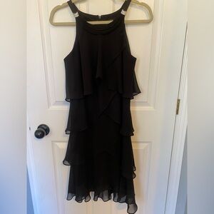 SL Fashions Women’s Black Dress Size 8 Polyester